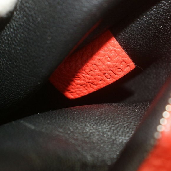 AUTHENTIC CELINE Hand Bag Red Leather - Picture 10 of 11